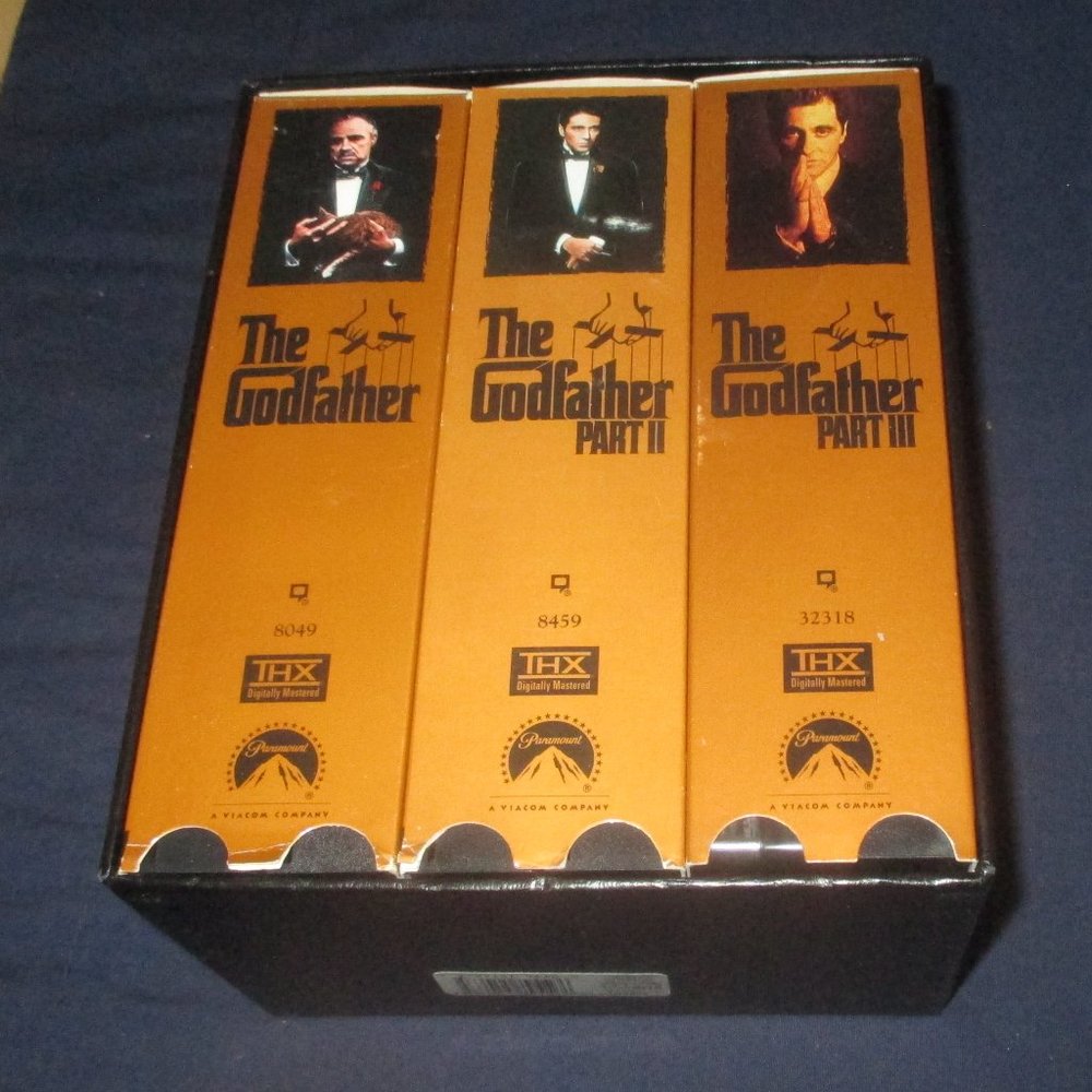 The Godfather Collection Parts 1-3 (VHS, 1992, 6-Tape Set)